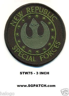 STAR WARS OD GREEN SPECIAL FORCES PATCH - STW75