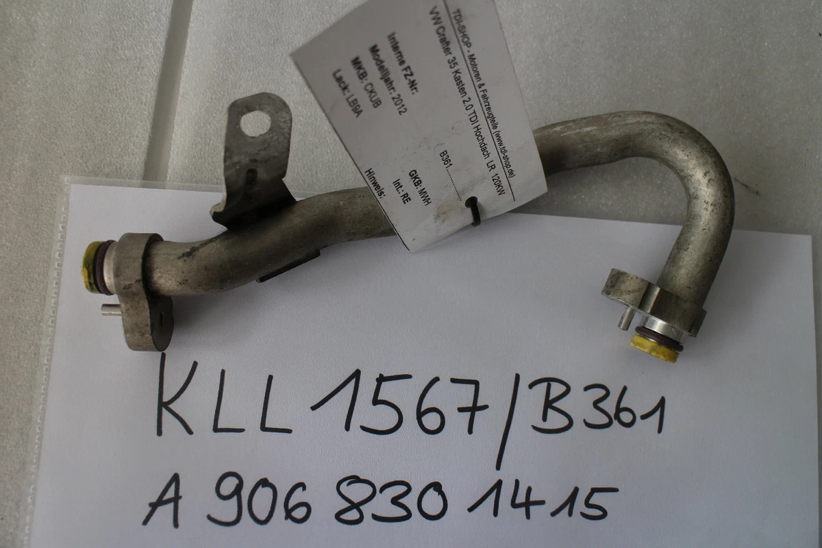 Klimaleitung Klimarohr Original VW Crafter 35 Kasten LR 2012 