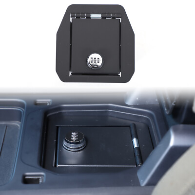 Center Console Safe Storage Box W/Lock Trim For Land Rover Defender L663 2020+
