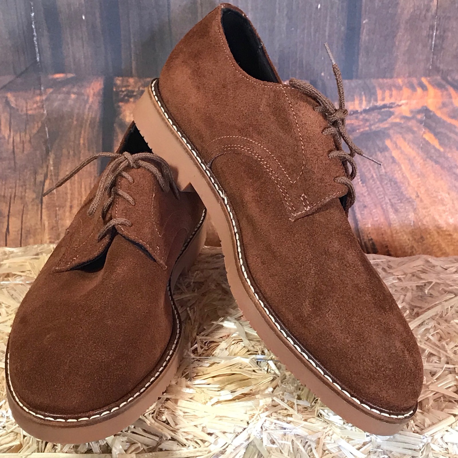 Mens ROOTS Braun Suede Größe 11.5 Lace Up Causal Oxford Mens ROOTS Braun Suede Größe 11.5 Lace Up Causal Oxford