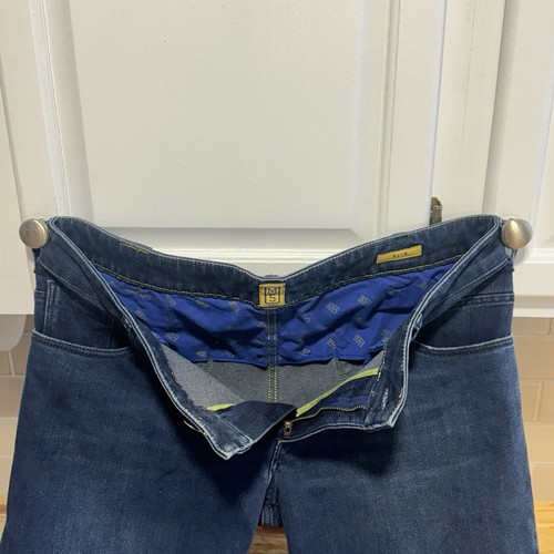M5 by Meyer Men's Regular Jeans Dark Blue Size 33/34 EUC - Picture 11 of 23