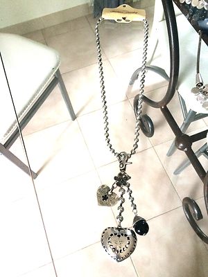 Collier Sautoir Fashion Jewelry En Argenté - Longueur 54 Cm - Très Belle Qualité Et Neuf Avec étiquettes