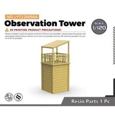 SSMODEL 096A 1/120 TT Scal Observation Tower For Model Railroads Display 