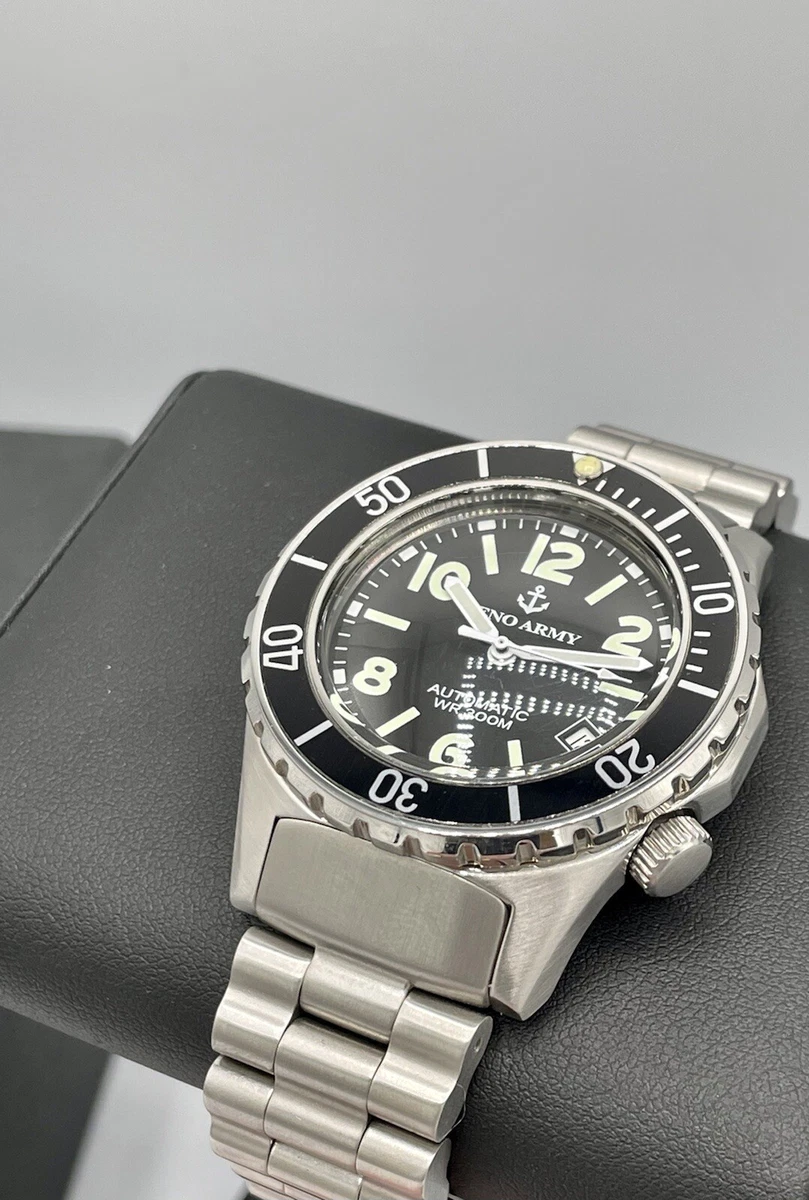 あ*す様 【美品】ZENO-WATCH 英軍復刻　ミリタリーダイバー　ベルト新品 ゼノ・ミリタリー英軍ダイバー復刻モデル・クオーツ稼働品