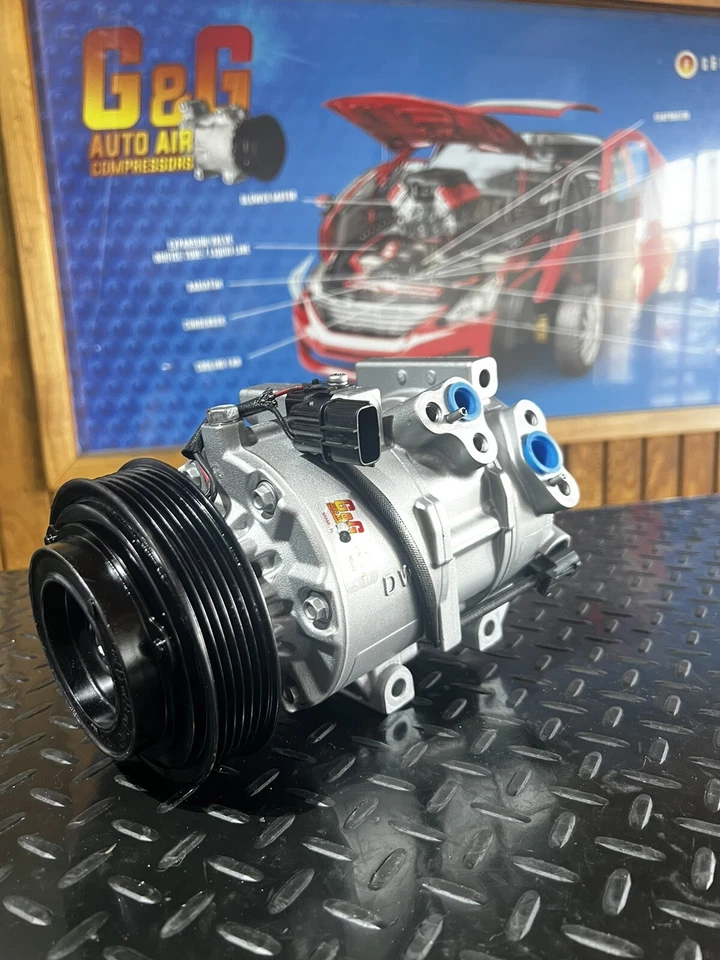 Compresor de aire acondicionado para Hyundai Tucson 2010-2015 Kia Sportage 2011-2016, 1177305 Foto 4 de 4