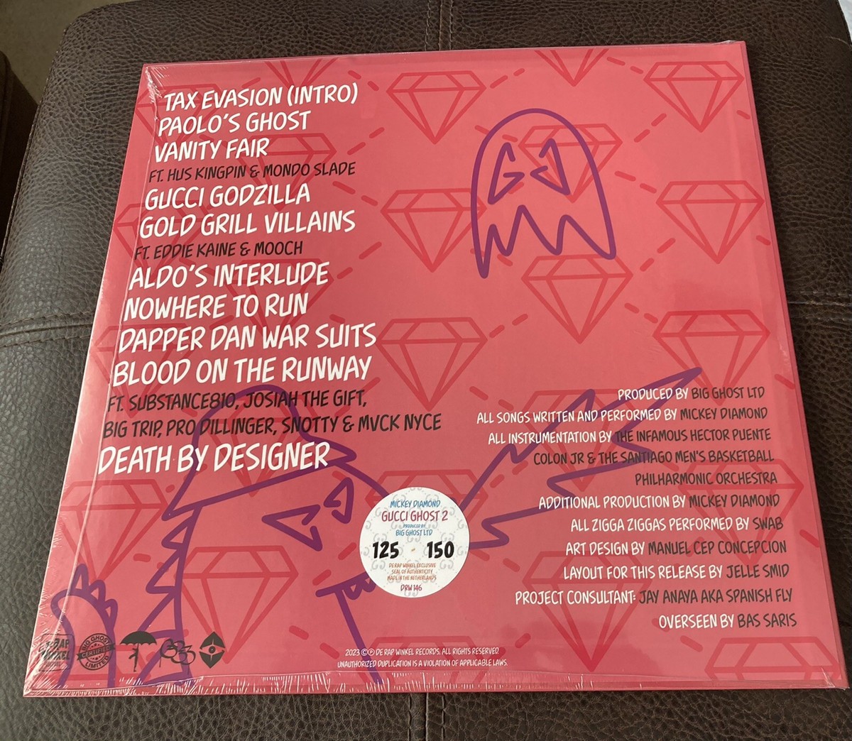 Mickey Diamond x Big Ghost Ltd - GUCCI GHOST 2 - Vinyl LP