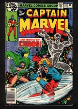 Captain Marvel 61   The Wrath of Chaos!  Fine 1979 Marvel Comics Group
