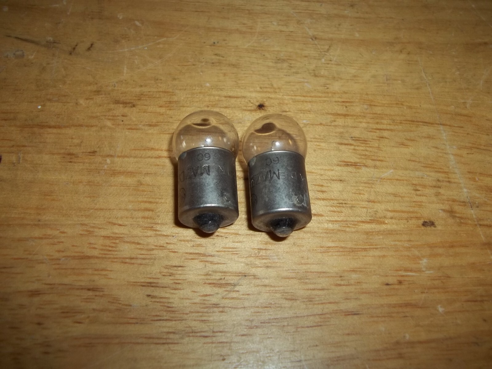 Type 81 Miniature Vintage NOS Bulb Pair for Tube Testers