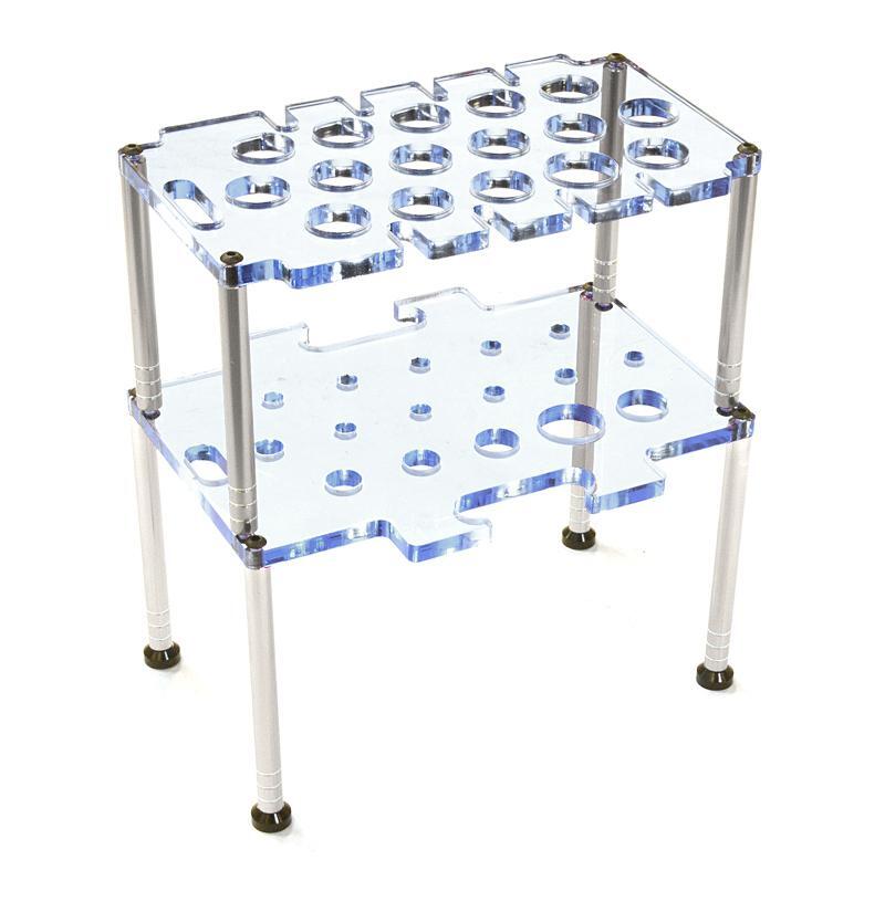 Integy Team Edition Universal Stoßdämpfer- & Werkzeugständer – CNC-gefräst, Deluxe