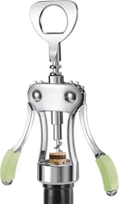 KORCCI Wine Opener, Wine Bottle Opener, Wine Accessories, Zinc Alloy Wing Corksc