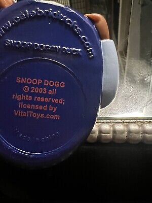 Snoop Dog Doggie Duck Rubber Celebriducks Celebrity 2001 Collection Toy