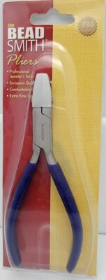 PL550 Beadsmith Double Nylon Jaw Pliers Extra Fine Tips Pro Quality 5-1/2'' 