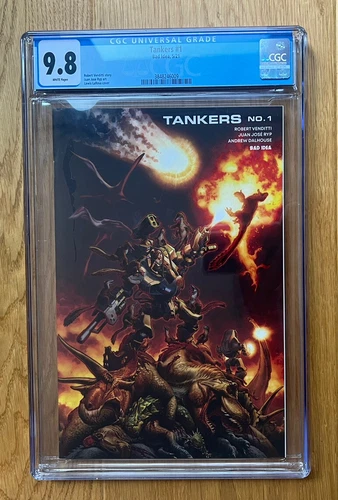 Tankers #1 Bad Idea Comic Book CGC 9.8