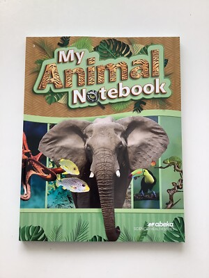 ABEKA 3rd Grade SCIENCE My Animal Notebook Workbook Consumable New Unused