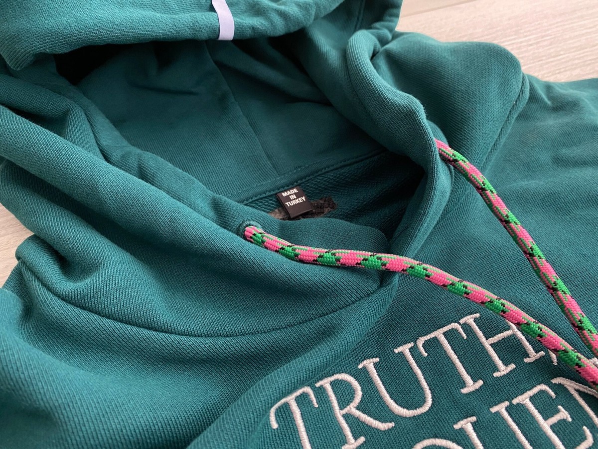 McQ by Alexander McQueen Green Small Hoodie Turth Consequences Logo | eBay