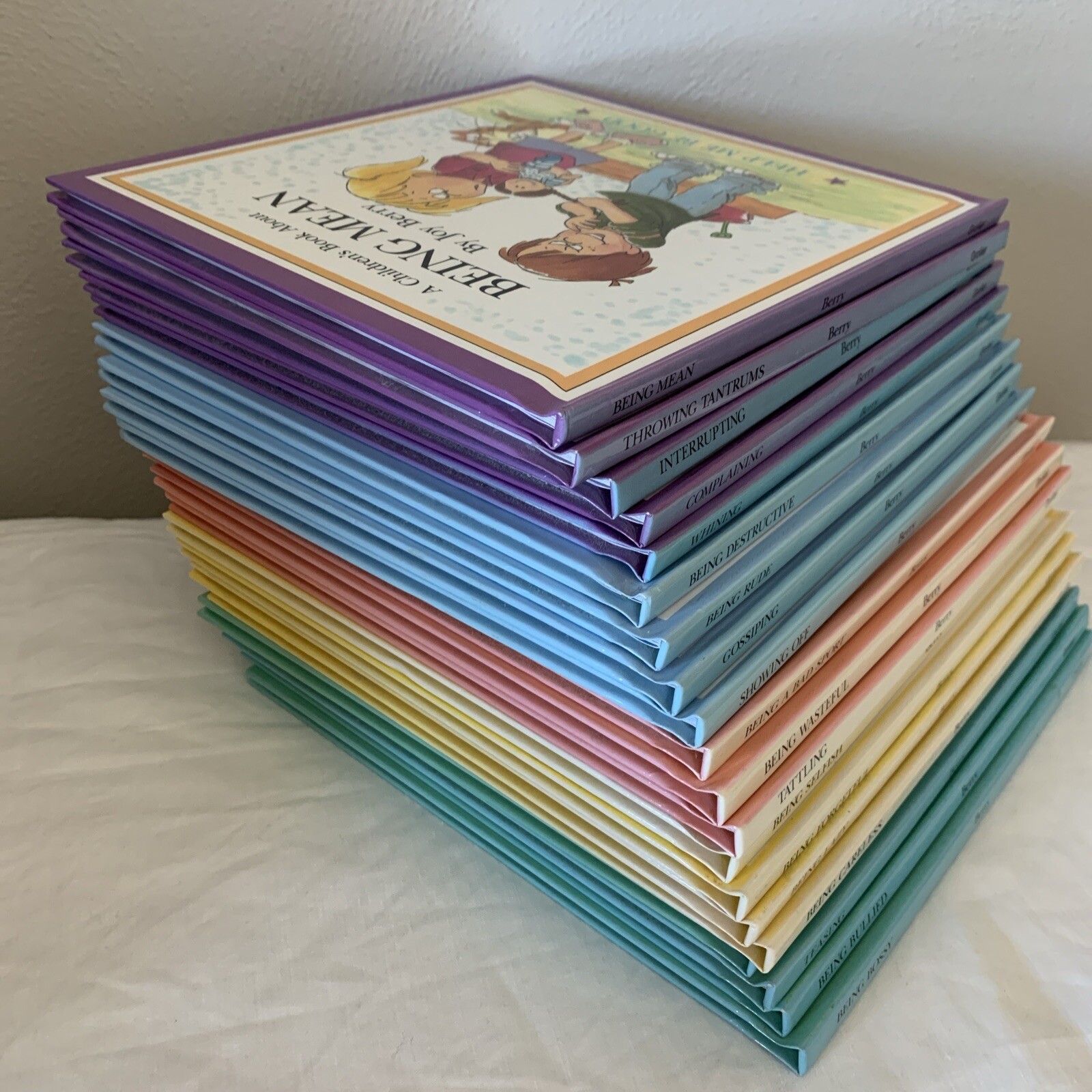 Help Me Be Good Books Joy Berry Lot of 20 Children's Book About Being