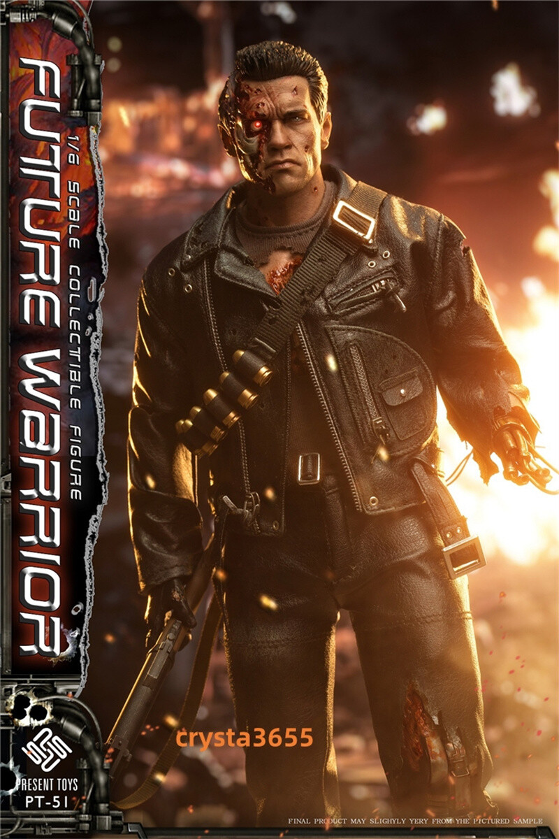 ミリタリー PRESENT TOYS PT-SP51 T800 DX.Ver 1/6 PRESENT TOYS PT-sp51 DX 1/6 T800 Arnold Future Warrior Figure