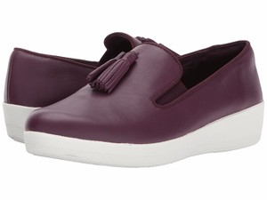 deep plum shoes