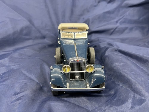 Danbury Mint 1934 Hispano-Suiza J12 Blue diecast 1:24 Scale - Picture 2 of 7