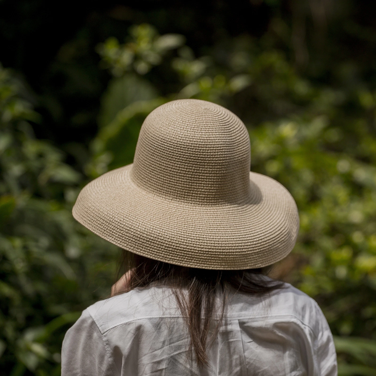 Summer Sunshade Wide Brim Straw Bell Hat
