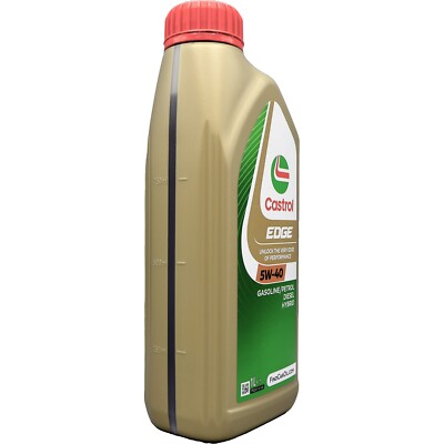 Castrol EDGE Titanium 5W-40 5W40 Fully Synthetic Engine Oil - 1