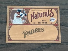 2005 Donruss Leather & Lumber Naturals Tony Gwynn #N22 Padres /2000