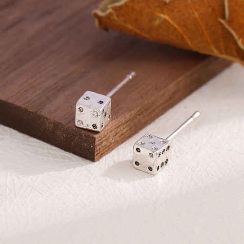 Fashion accessories silver plated earings stud jewelry earrings for womens girls - Picture 5 of 12