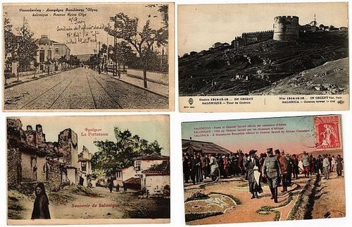 GRECIA, SALONICA, SALONIQUE 37 postales antiguas en su mayoría anteriores a 1940 (L5549) - Imagen 3 de 10