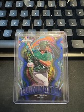 2022 Prizm Baseball Illumination Blue Mojo #IL-12 Matt Olson /199 - Oakland A's