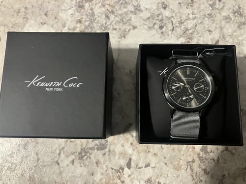 KENNETH COLE MENS WATCH 10027885 BRAND NEW IN BOX