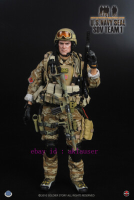 Soldier Story 1/6スケール　ネイビーシールズ輸送部隊チーム１ New Soldierstory 1/6 Ss041 U.S. Navy Seal Sdv Team 1 Action Figure
