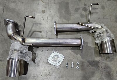 Axle Back Exhaust Muffler Pipes For 12-20 Subaru/Scion/Toyota BRZ FR-S FRS 86