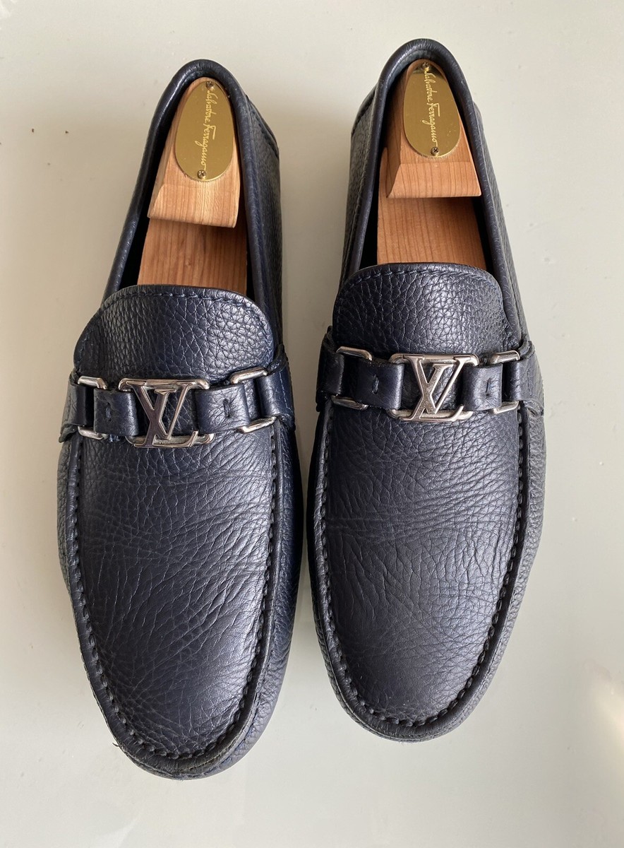 Louis Vuitton Hockenheim Driving Moccasin Loafers Black  display picture 3