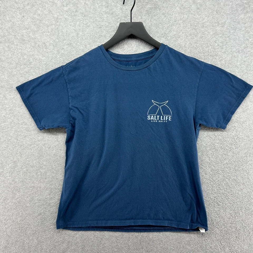 Camiseta Slat Life Niños Talla Grande Azul Manga Corta Gráfico Camiseta Ballena Puesta de Sol Foto 2 de 4