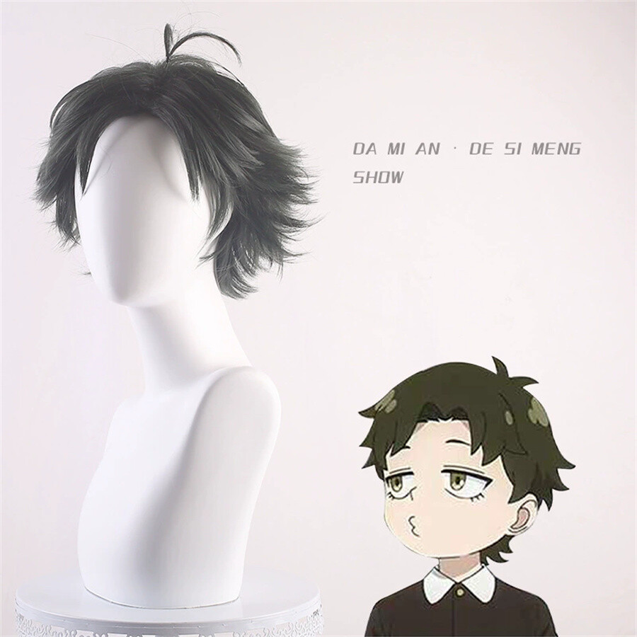 SPY×FAMILY Damian Desmond Cosplay Short Wig Hair Halloween Party Wigs
