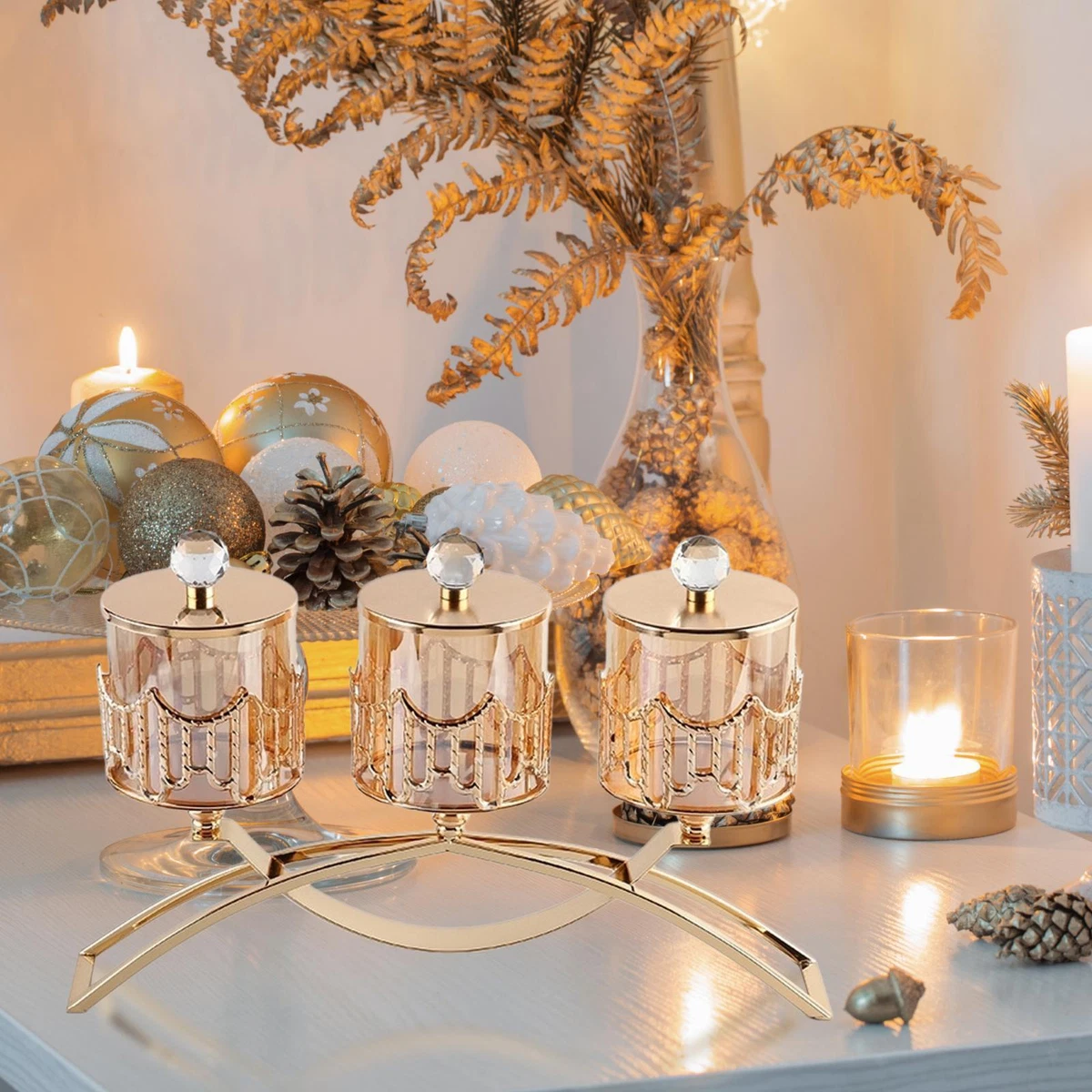 Candelabra tea light holder deals