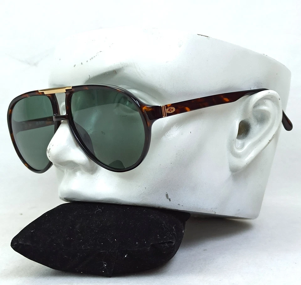 NUEVO CHRISTIAN DIOR GAFAS DE SOL MILITARES ALEMANIA OCCIDENTAL VINTAGE AÑOS 70 PILOTO 2457 10 Foto 4 de 4