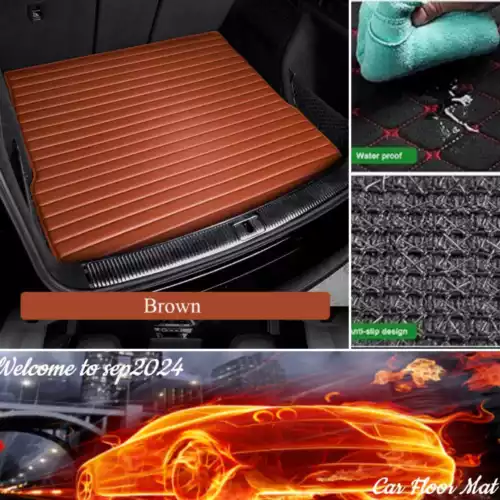 For Hummer H2 H3 Luxury Carpets Custom Car Trunk Mats All Series PU Leather Mats - Picture 10 of 34