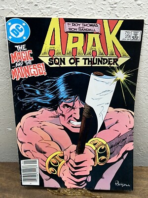 Arak Son of Thunder #29 ~ Jan. 1984 ~DC Comics~ 8.5