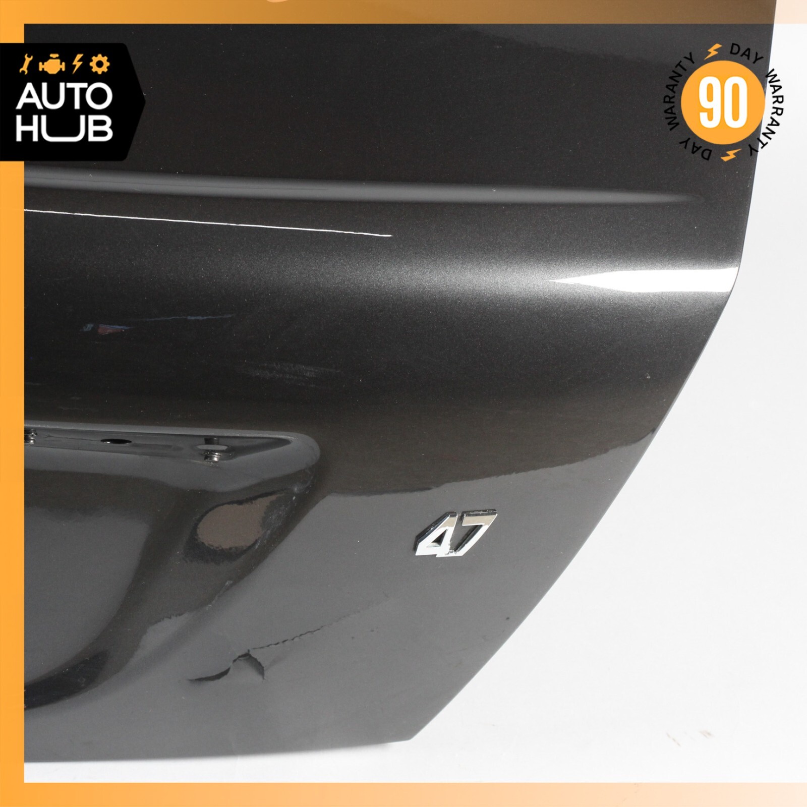 03-13 Maserati Quattroporte S GT S M139 4.7L Trunk Lid Panel Assembly OEM