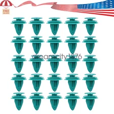 25X Fastener Hole Door Trim Panel Plastic Clips Rivets Retainer 9mm For Toyota