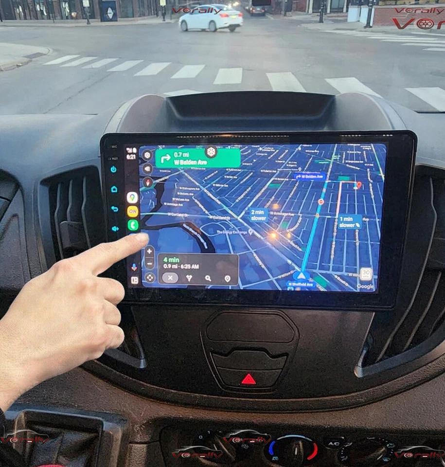 For 2015-2019 Ford Transit 150 250 350 Android 14 Navi CarPlay Stereo Radio GPS Foto 2 de 4