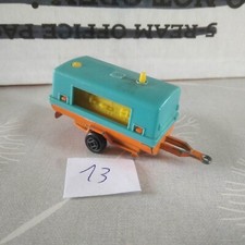 vintage  MAJORETTE [13]  - rare REMORQUE CHANTIER compresseur