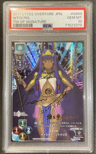 Lycee Overture tcg trading card Caster/Nitocris SP Sign PSA10 graded   - Picture 1 of 2