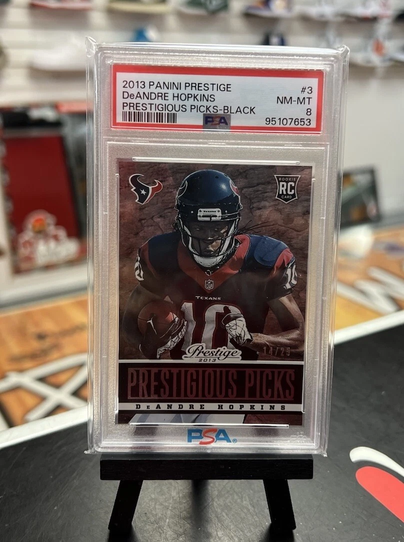 DeAndre Hopkins Panini Prestige Prestigious Picks #3 Black