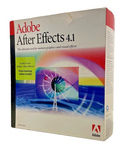 Adobe Premiere 6.5 PC CD powerful classic video editing program