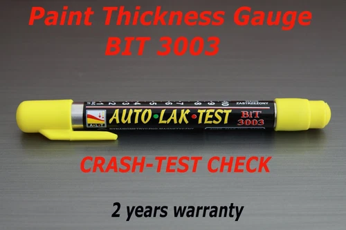 Quality Paint Thickness Meter Gauge BIT 3003 CRASH CHECK TEST New