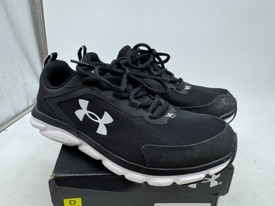 Under Armour Charged Assert 9 Running Sneakers Women's Black Athletic - 8.5 WIDE