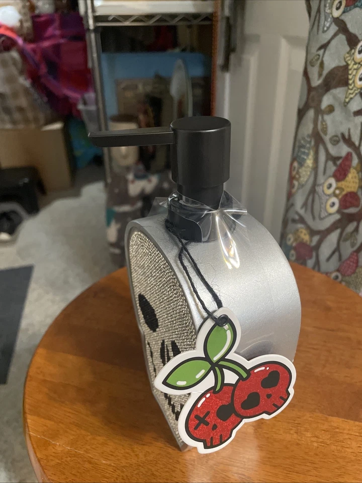 Decorative Rhinestone Skull Soap Dispenser - NWT - Image 4 of 4
