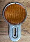 Vintage K-D Lamp Co. Triflex-P #334 Amber Reflector — photo 1